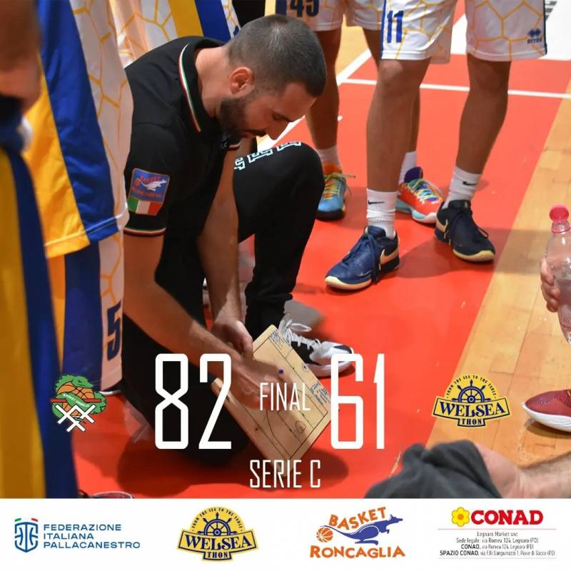 Welsea Roncaglia 61 - 82 Basket Ormelle 