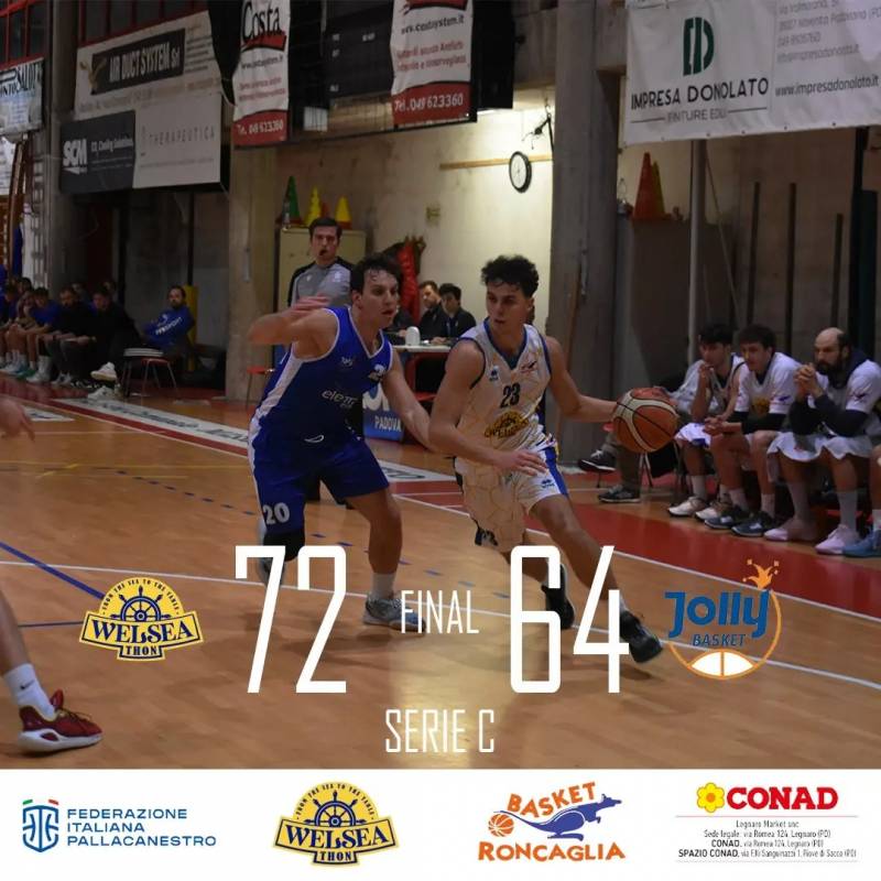 Welsea Roncaglia 72 - 64 Basket Jolly 