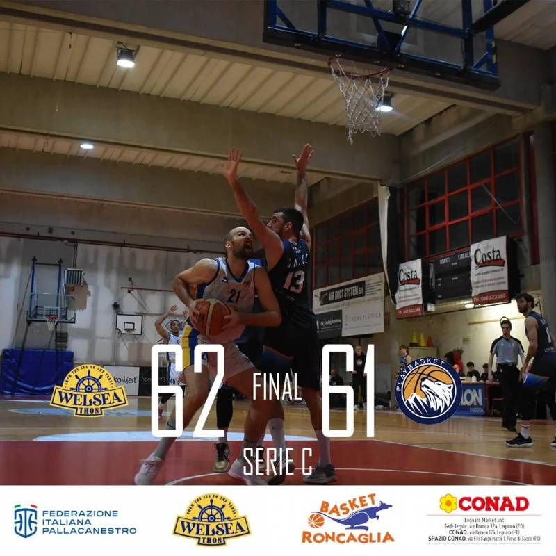 Welsea Roncaglia 62 - 61 Basket Carrè 