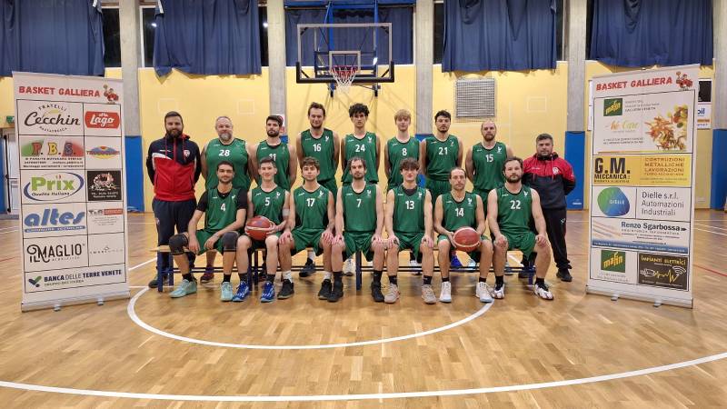 Foto squadra BasketGalliera 2025