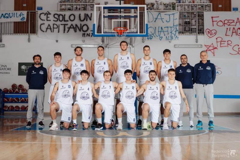 Foto squadra NBAquilano 2025