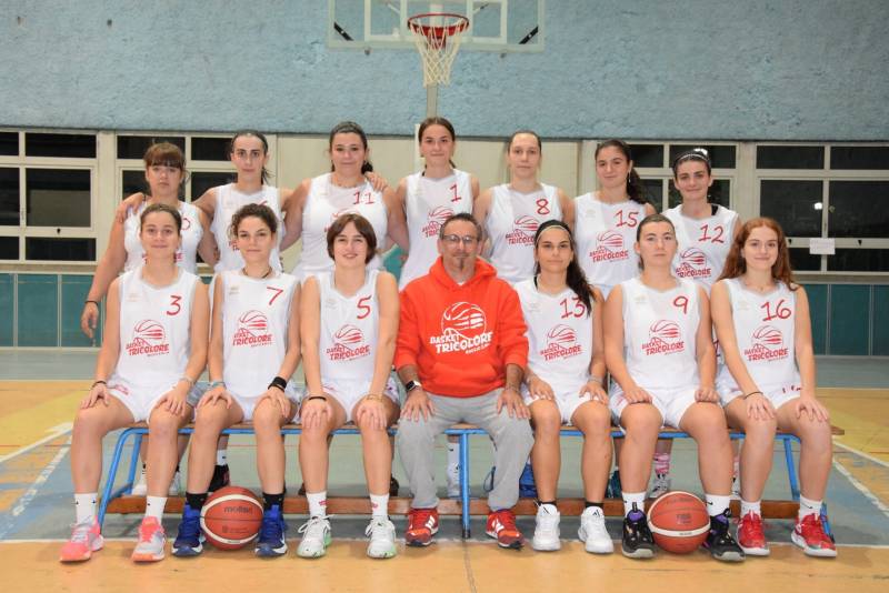 Foto squadra BasketTricoloreReggioEmilia 2025