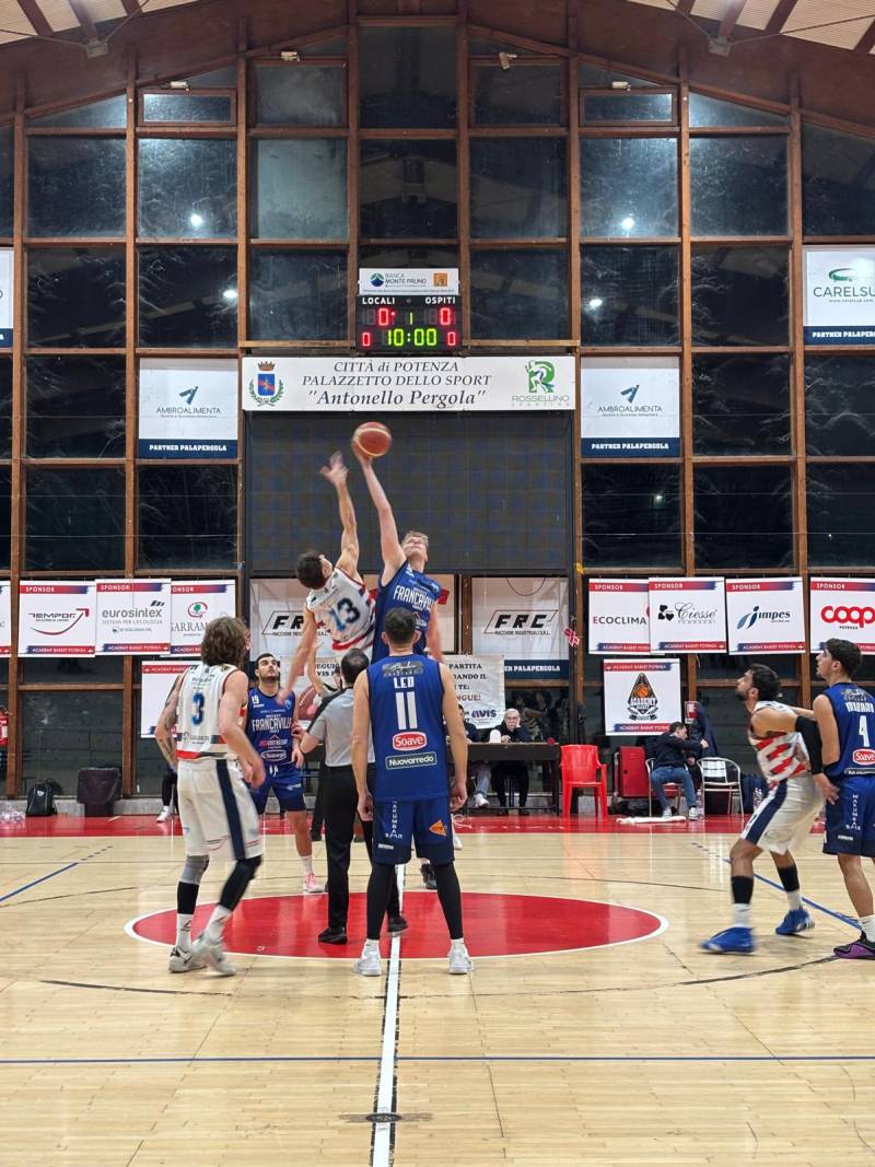 L'Academy vince anche il recupero con Francavilla ed inanella la terza vittoria consecutiva: 71-64