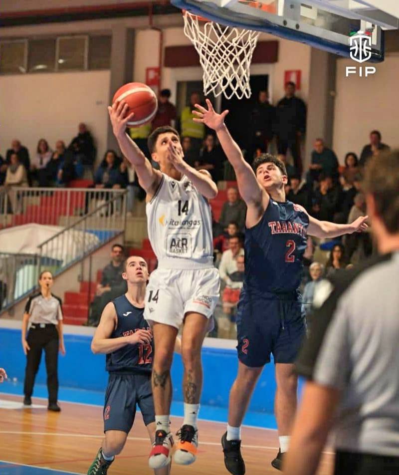 Termoli-CJ Basket 100-73: Taranto si batte con onore 