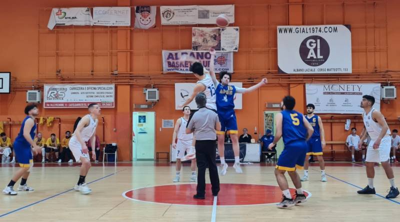 Sconfitta casalinga per Albano Basket Club contro APDB Roma, i playoff si allontanano 