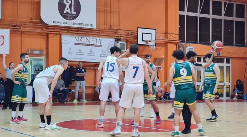 Albano Basket chiude la regular season in DR1 perdendo in casa contro S. Anna Morena per 74 a 79 