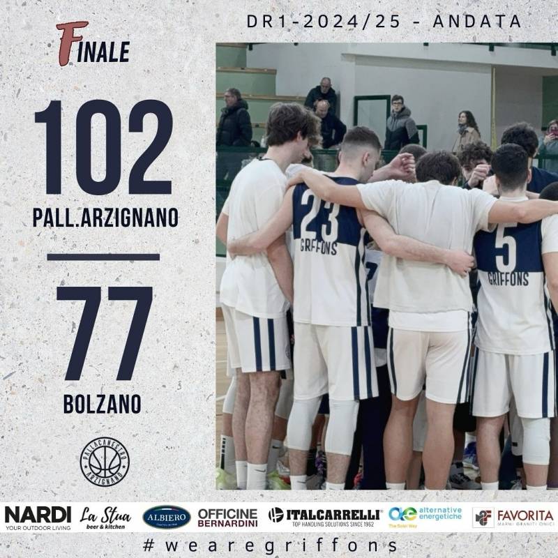 I Griffons finiscono il 2024 con la decima vittoria della stagione, prima della pausa natalizia 