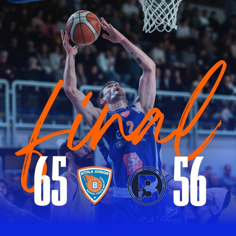 L'Attila Basket batte il Bramante Pesaro 65-56 