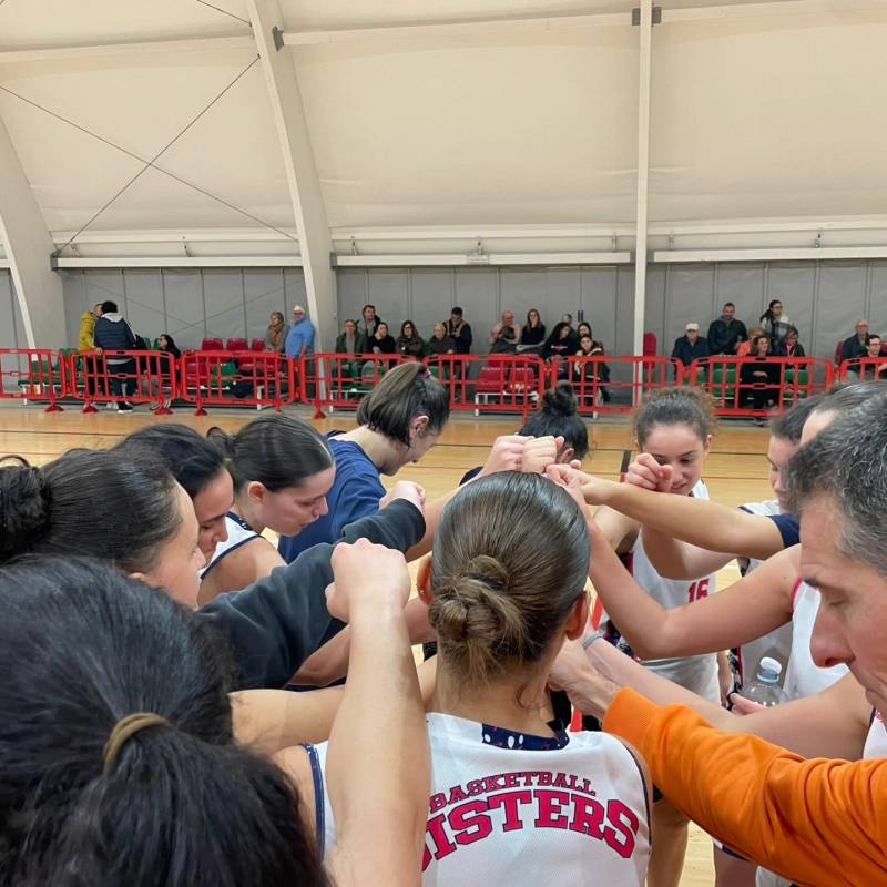 Prima vittoria per la Serie C Basketball Sisters 