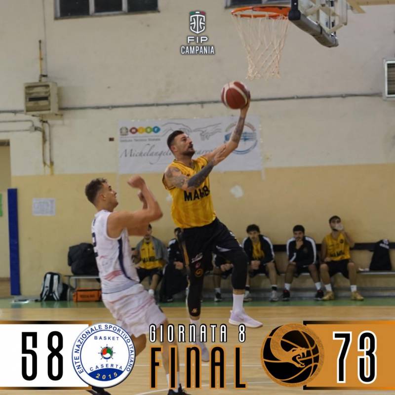 Mamba mattatore a Caserta, con Ensi arriva la sesta vittoria in stagione 