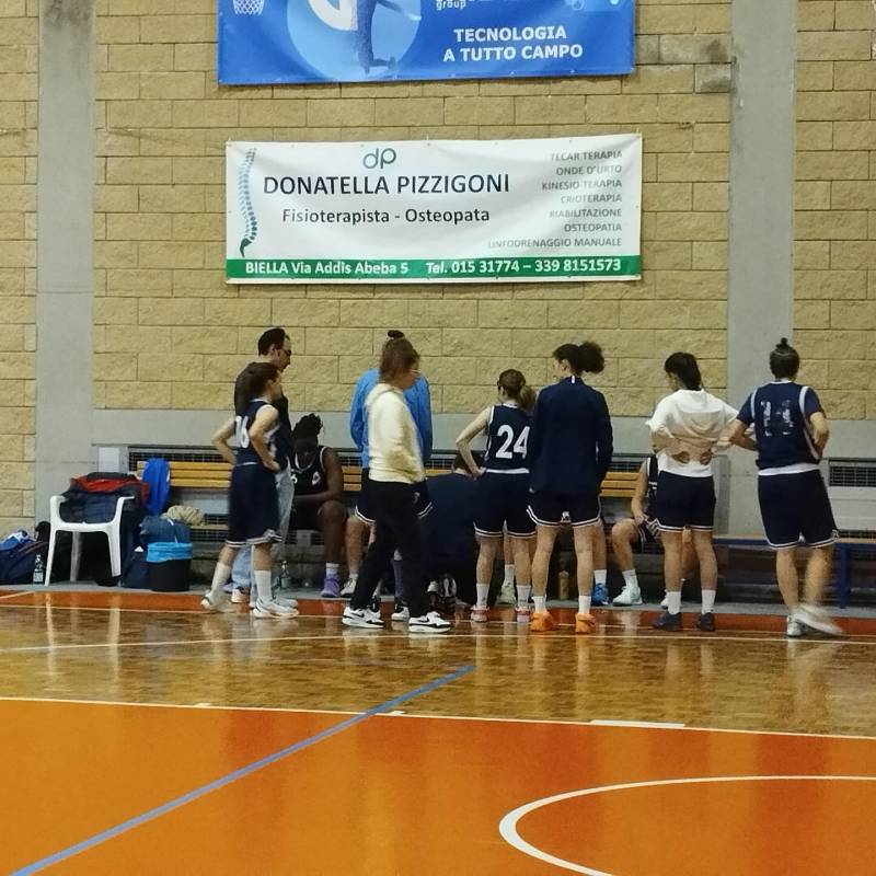 Brutta sconfitta per la Pallacanestro Femminile Vercelli a Biella nella serata di venerdi 