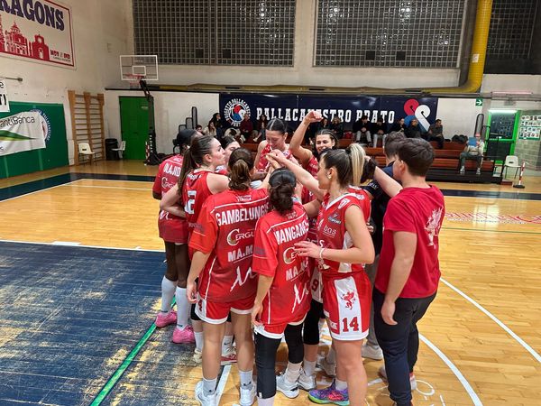 A Prato arriva la decima vittoria in altrettante gare per la Sisas Pallacanestro Perugia 