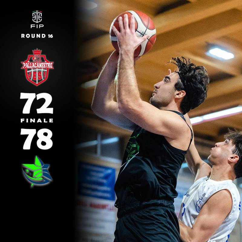 Pallacanestro Jesi - Marotta Basket 72-78 