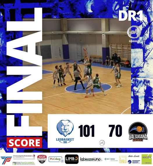 Leobasket - Civezzano 101-70 