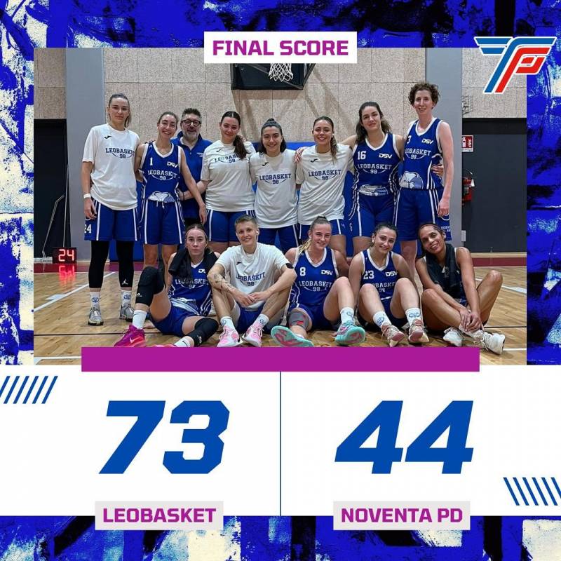 Leobasket'98 - Noventa Padovana 78-43 