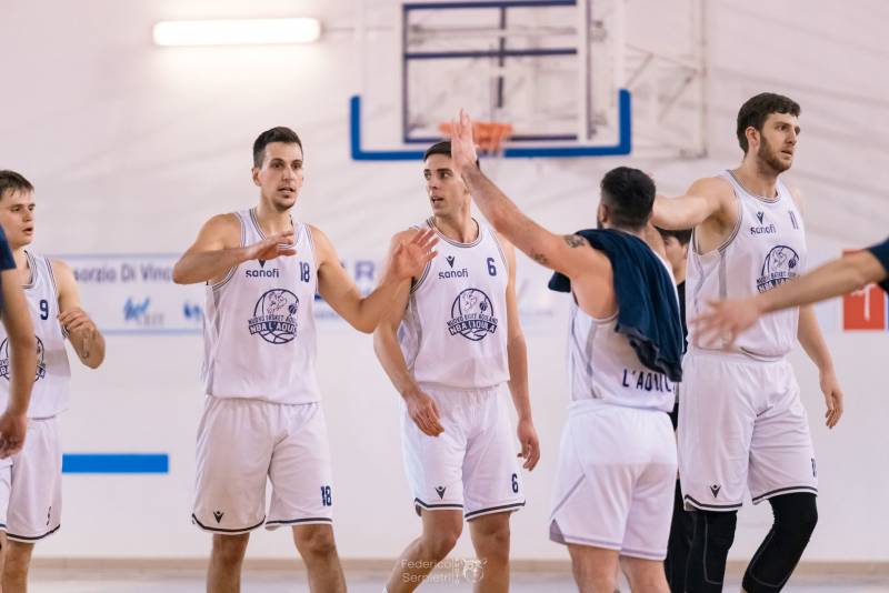 Il Nuovo Basket Aquilano supera al PalaAngeli la capolista CAGLIARI 