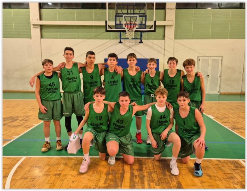 Gli U15 GREEN SPARTANS superano al PalaBaracca il Gambellara!