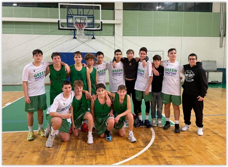 Gli U15 GREEN SPARTANS subiscono la fisicità di Arzignano!