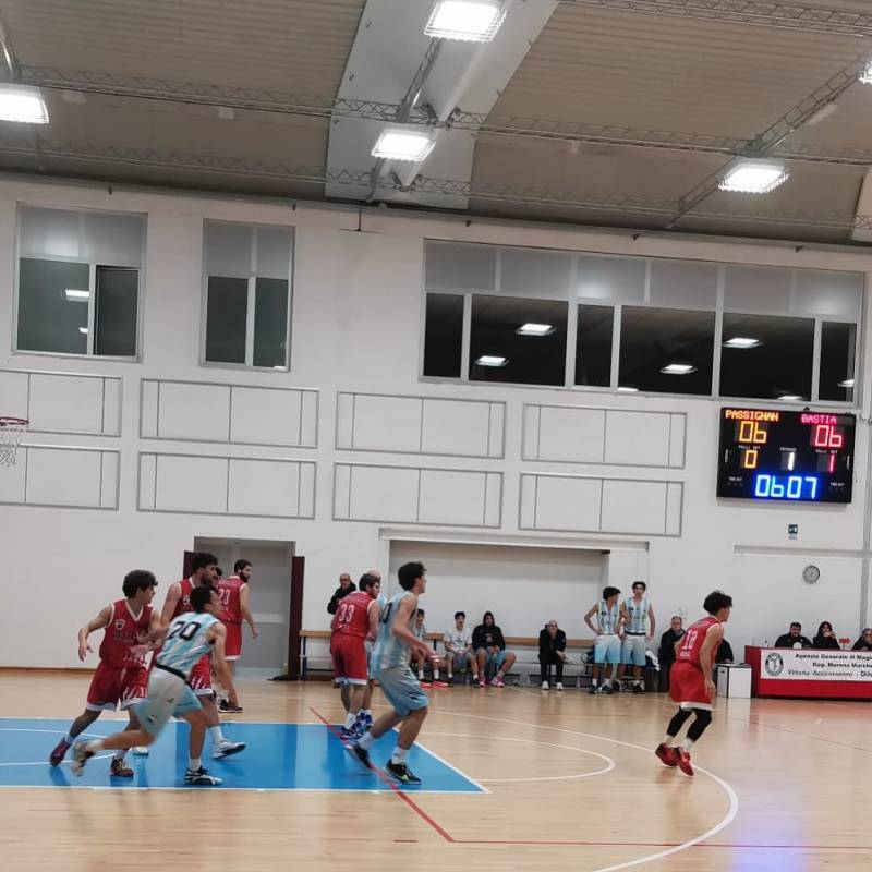 Basket Passignano 82 Virtus Bastia 90 dts 