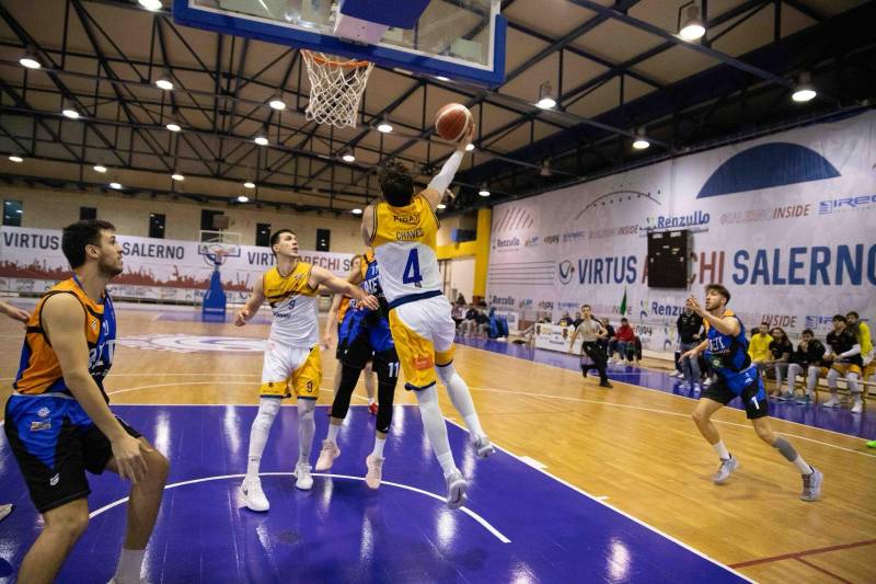 Power Basket Salerno, serata perfetta: dominio su Rieti e vittoria per 88-55 