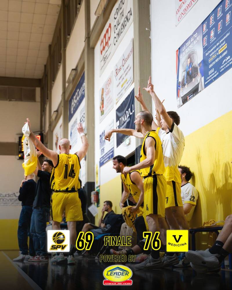 Sesta vittoria consecutiva per la Virtus Medicina 