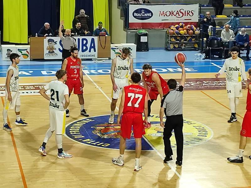 La Virtus Pomezia cade a Frosinone: è il primo ko dopo 11 vittorie di fila 