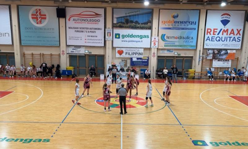 Ancora sconfitta una sconfitta casalinga per la Mooney Go Basket 2000 Senigallia 