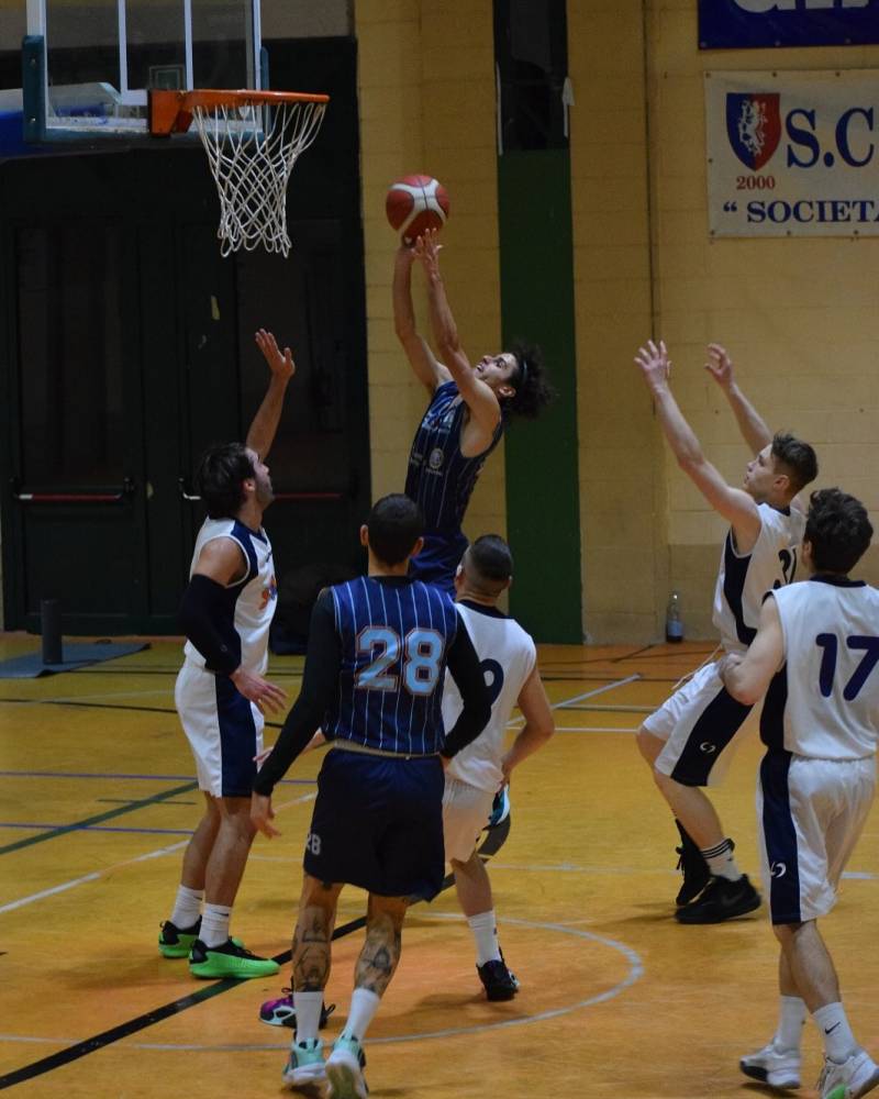 Basket Spello Sioux 79 Basket Passignano 75 