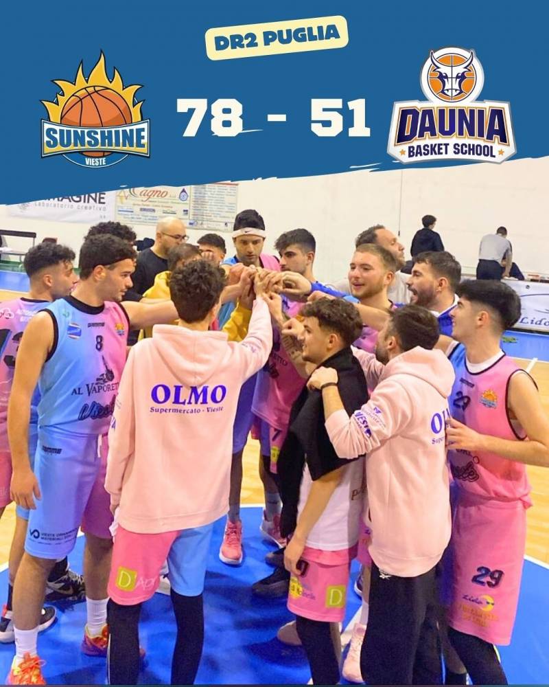 Vaporetto Sunshine, seconda vittoria consecutiva e ora...tutto in una partita! 