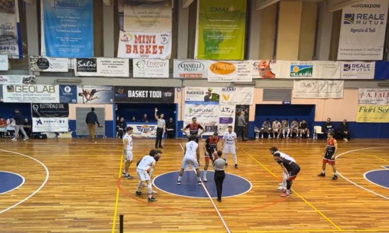 E3Energy Basket Todi sconfitta in casa dal Basket Gualdo 59-78 