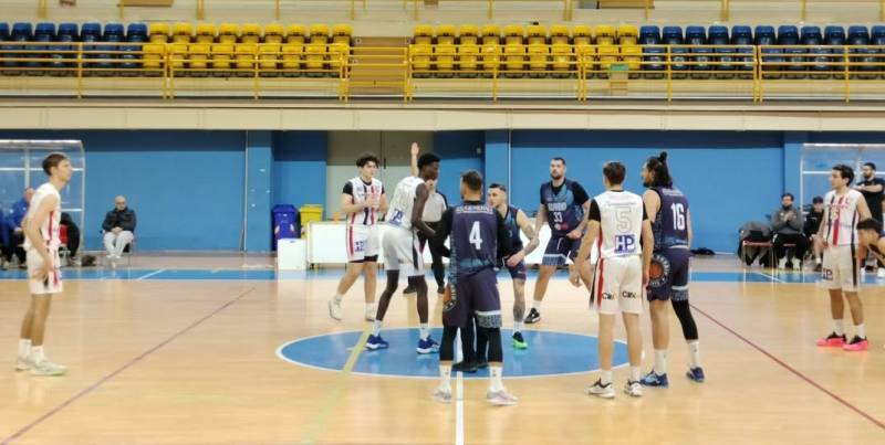 Serata da dimenticare per l'Unibasket: Gubbio corsaro a Lanciano 