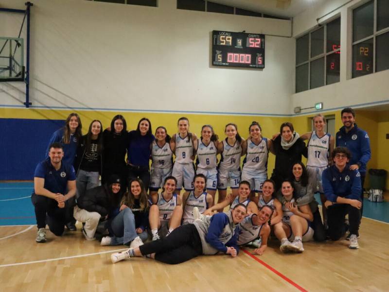 Una bella vittoria con Ponzano allunga la striscia positiva dell'Unika Basket 