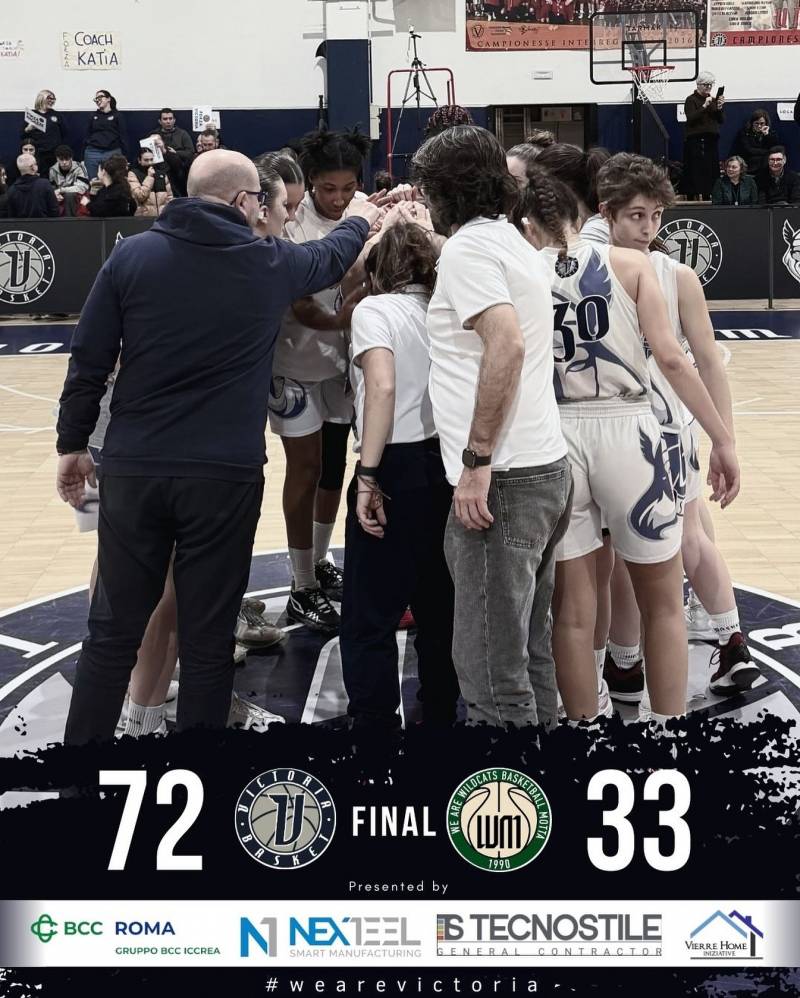 Victoria - Basket Motta 72-33 