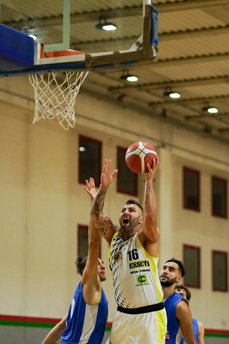 Basket Terni sconfitto all'overtime da Ellera 