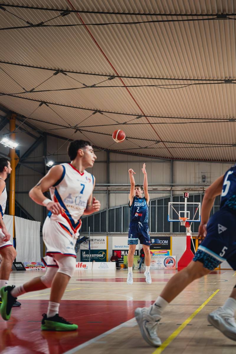 Il Basket Gubbio fermato dalla Virtus Assisi 