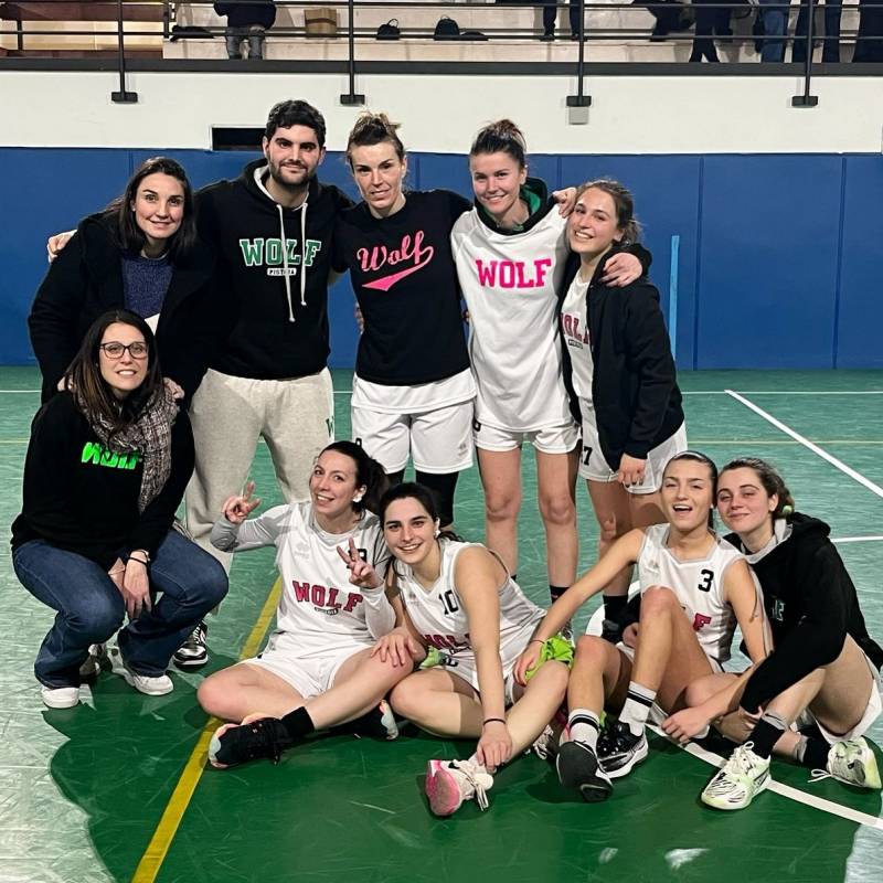 Impresa del Wolf Basket Femminile contro la capolista Reggello 