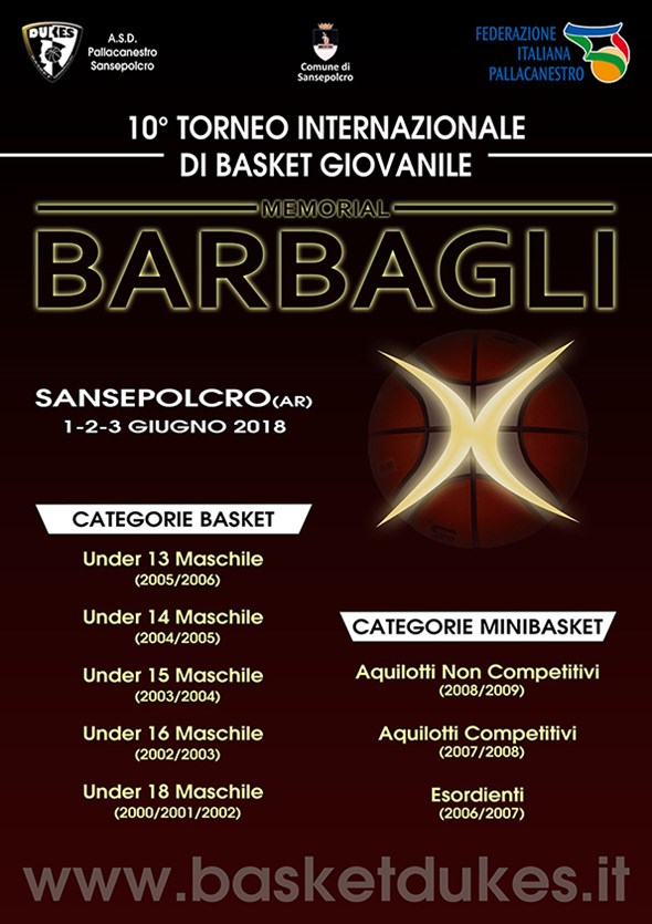 La decima edizione del torneo Barbagli inizia a prendere forma