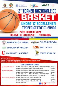 Logo IiI° Torneo Nazionale Under 17 Ecc. Città di Fondi